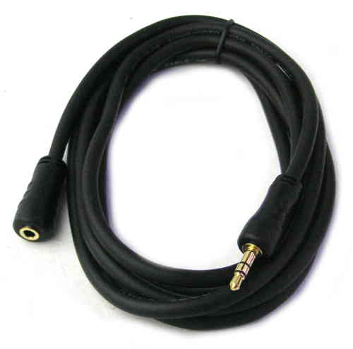 YX-1322 3.5mm Stereo Male/Female Extension Cable 1.8m